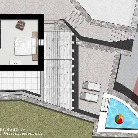 Red Cliff Villa 2Bedroom Villa With Caldera View And Plunge PoolAkrotírion エクステリア 写真