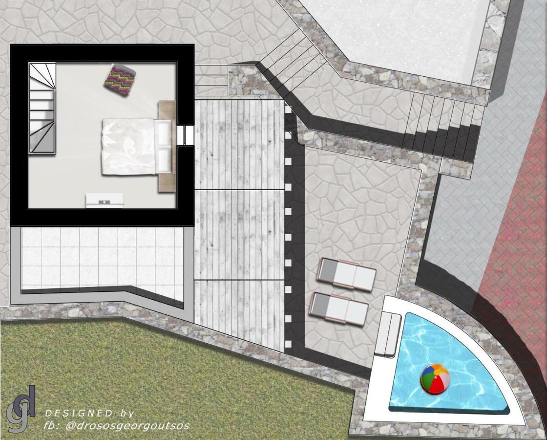 Red Cliff Villa 2Bedroom Villa With Caldera View And Plunge PoolAkrotírion エクステリア 写真